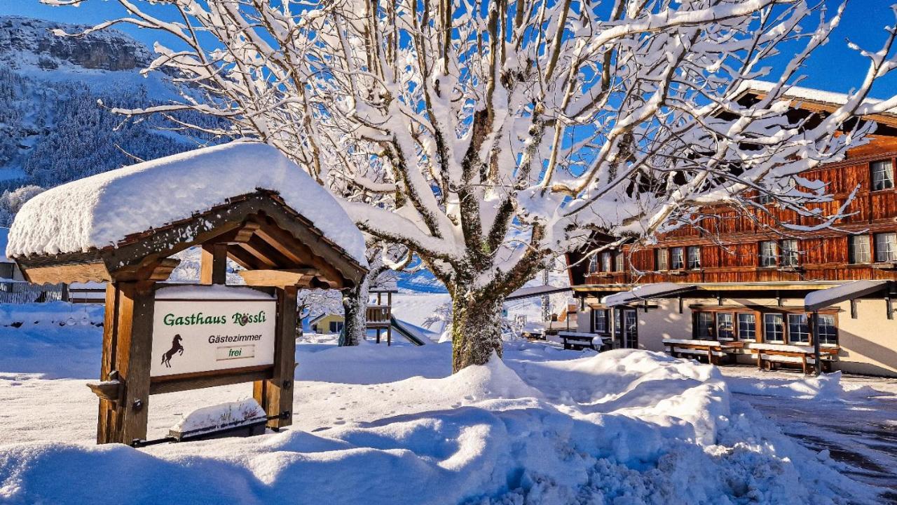 Gasthaus Roessli Brulisau ภายนอก รูปภาพ